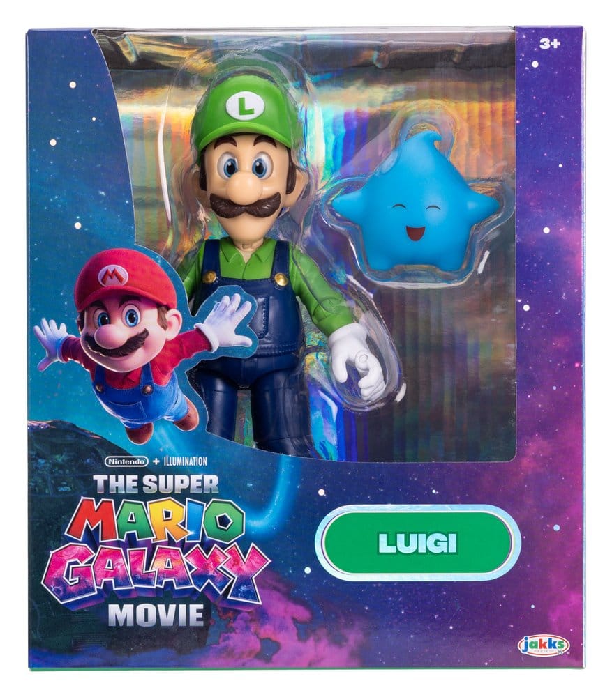 Der Super Mario Galaxy Film Actionfigur Luigi 13 cm - Versand: 7 Tage nach Bestellung
