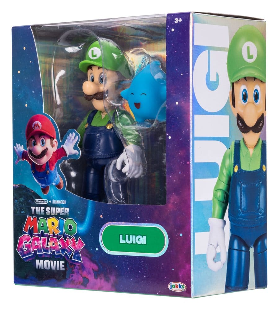 Der Super Mario Galaxy Film Actionfigur Luigi 13 cm - Versand: 7 Tage nach Bestellung