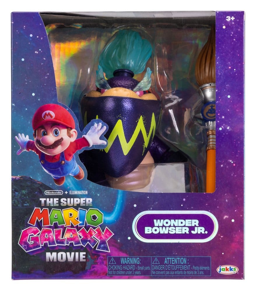 Der Super Mario Galaxy Film Actionfigur Wonder Bowser Jr. 13 cm - Versand: 7 Tage nach Bestellung