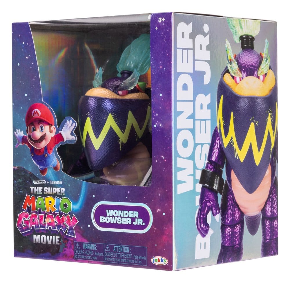 Der Super Mario Galaxy Film Actionfigur Wonder Bowser Jr. 13 cm - Versand: 7 Tage nach Bestellung