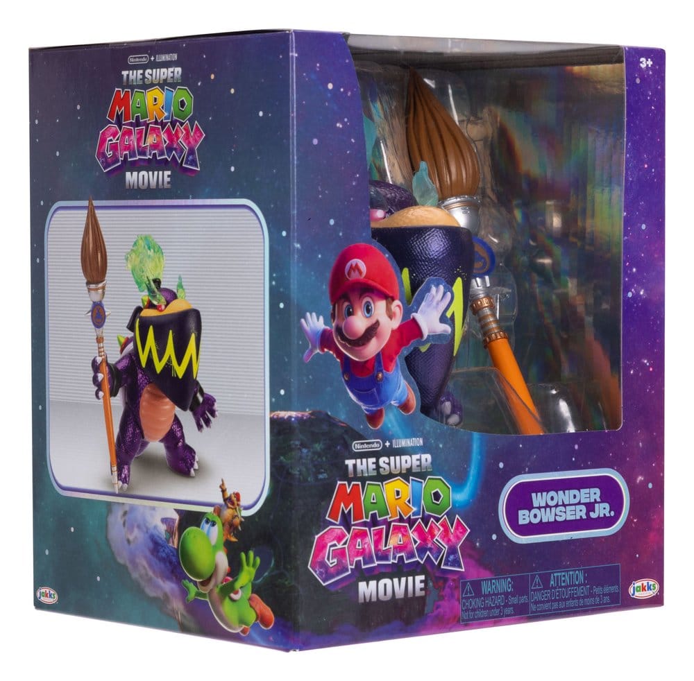 Der Super Mario Galaxy Film Actionfigur Wonder Bowser Jr. 13 cm - Versand: 7 Tage nach Bestellung
