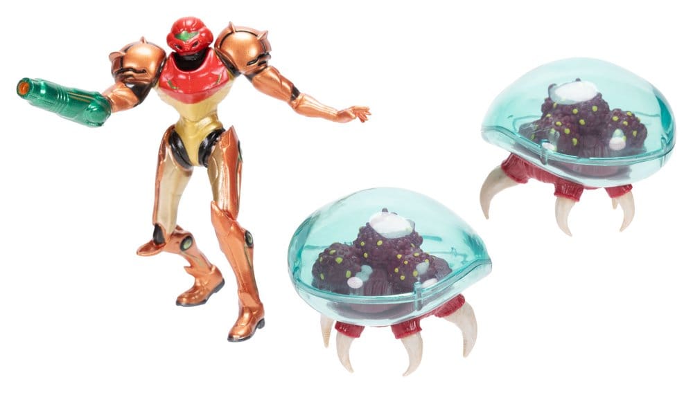 World of Nintendo Metroid Minifiguren 3er-Pack Samus Bounty Hunter 6 cm  - Preorder - ETA: 24.06.2026