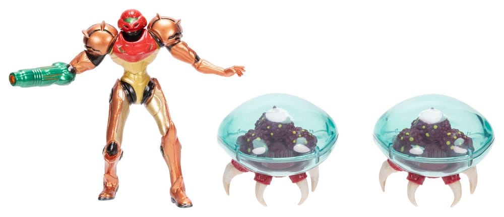 World of Nintendo Metroid Minifiguren 3er-Pack Samus Bounty Hunter 6 cm  - Preorder - ETA: 24.06.2026