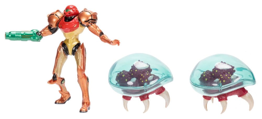 World of Nintendo Metroid Minifiguren 3er-Pack Samus Bounty Hunter 6 cm  - Preorder - ETA: 24.06.2026