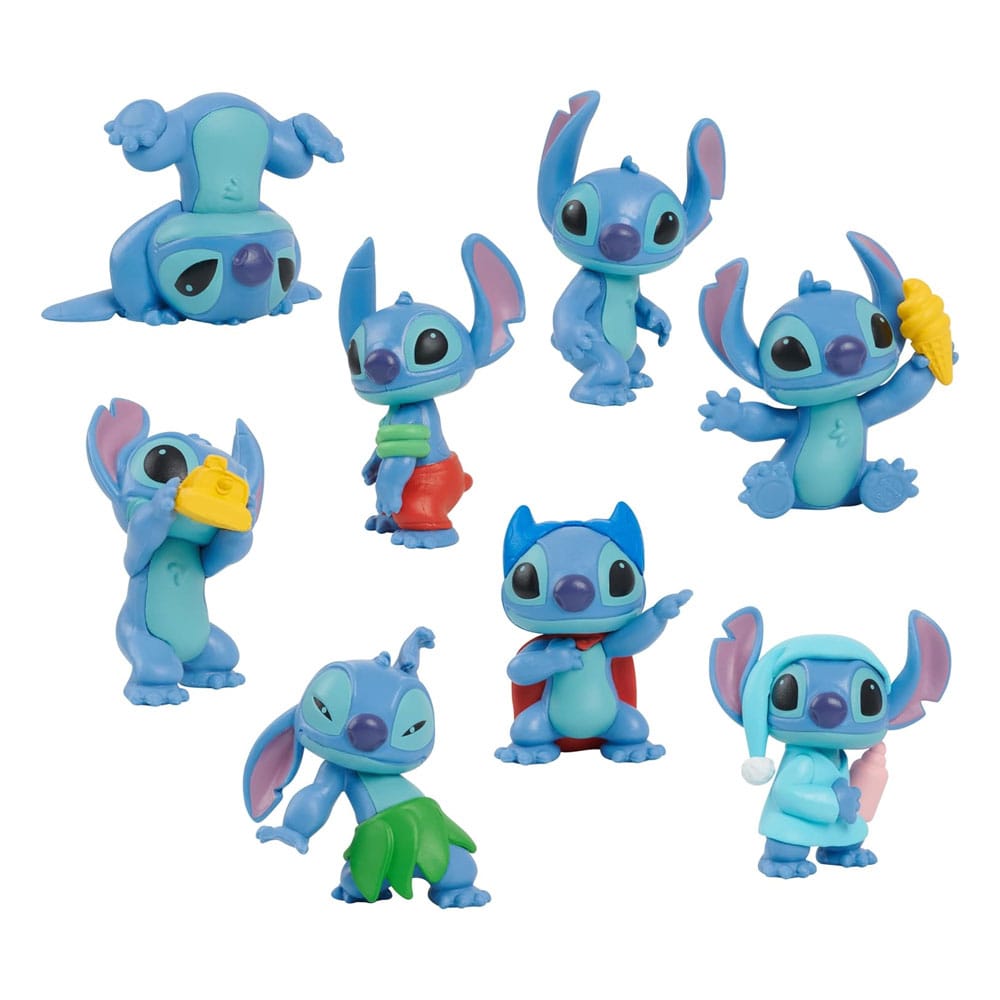 Lilo & Stitch Minifiguren 8er-Pack Stitch Collectible Figure Set 7 cm - Versand: 7 Tage nach Bestellung