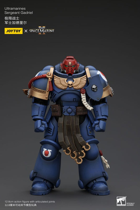 Warhammer 40k Actionfigur 1/18 Uitramarines Sergeant Gadriel 13 cm      - Versand: 5-7 Tage nach Bestellung