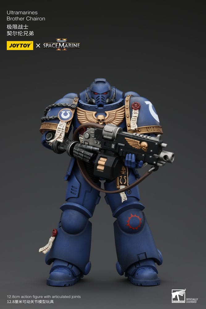 Warhammer 40k Actionfigur 1/18 Uitramarines Brother Chairon 13 cm      - Versand: 5-7 Tage nach Bestellung