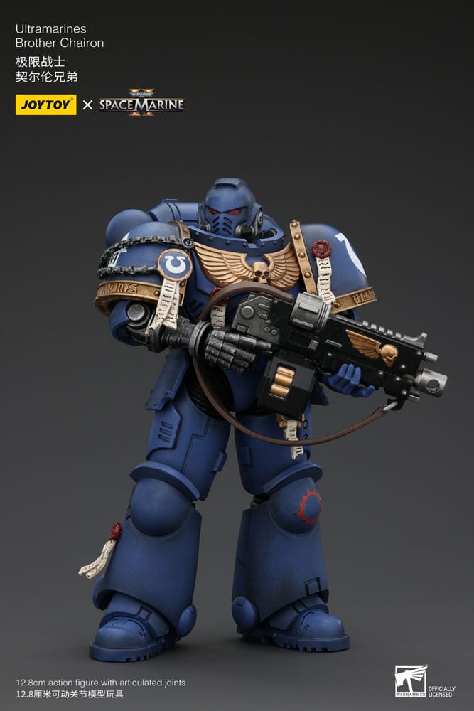Warhammer 40k Actionfigur 1/18 Uitramarines Brother Chairon 13 cm      - Versand: 5-7 Tage nach Bestellung