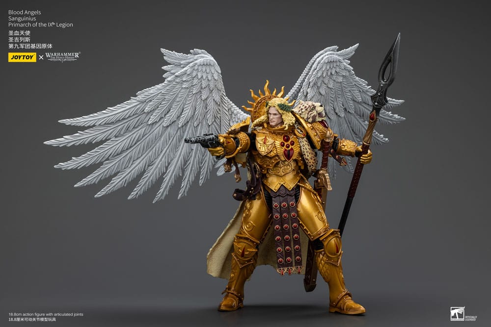 Warhammer The Horus Heresy Actionfigur 1/18 Blood Angels Sanguinius Primarch of the IXth Legion 19 cm     - Preorder - ETA: 10.08.2026