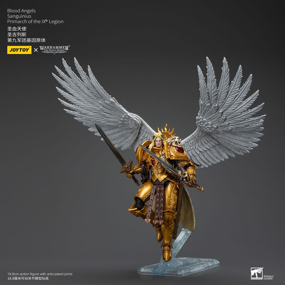 Warhammer The Horus Heresy Actionfigur 1/18 Blood Angels Sanguinius Primarch of the IXth Legion 19 cm     - Preorder - ETA: 10.08.2026