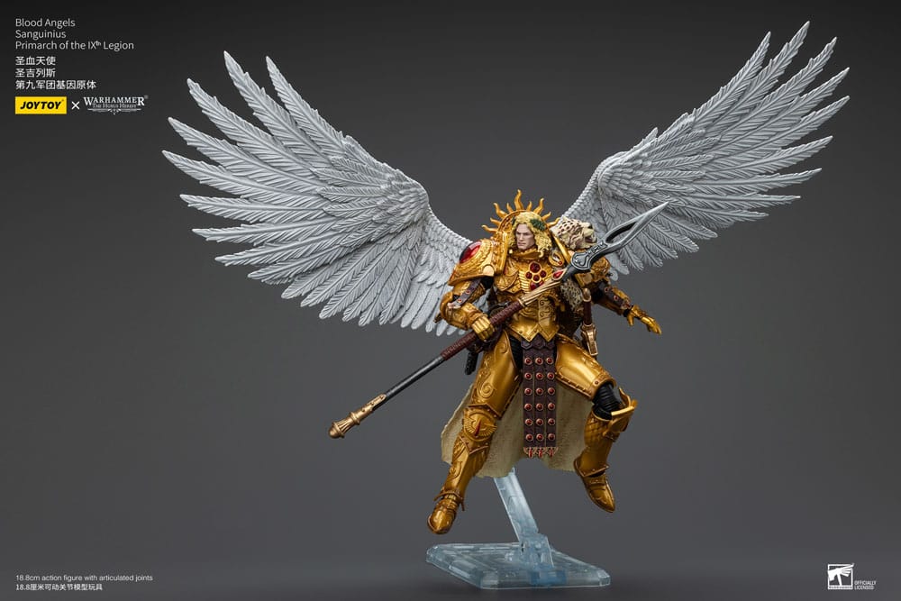 Warhammer The Horus Heresy Actionfigur 1/18 Blood Angels Sanguinius Primarch of the IXth Legion 19 cm     - Preorder - ETA: 10.08.2026