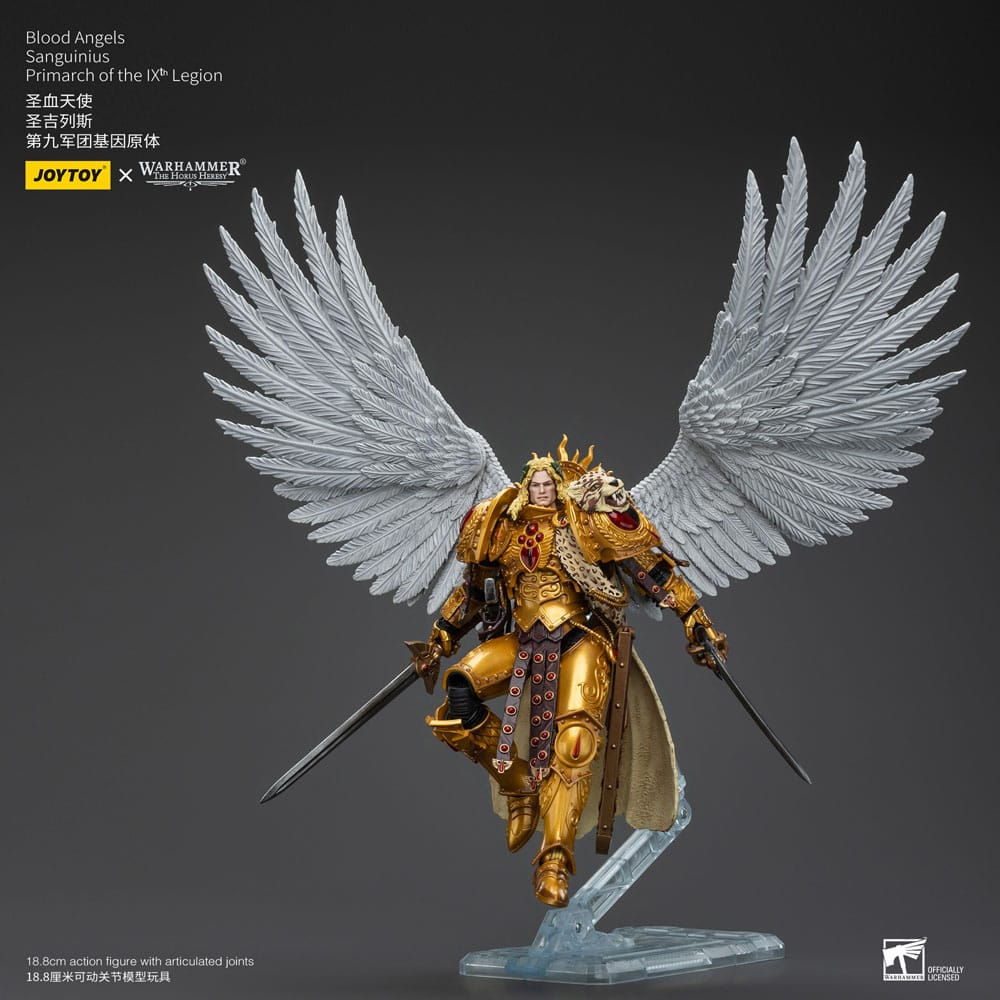 Warhammer The Horus Heresy Actionfigur 1/18 Blood Angels Sanguinius Primarch of the IXth Legion 19 cm     - Preorder - ETA: 10.08.2026