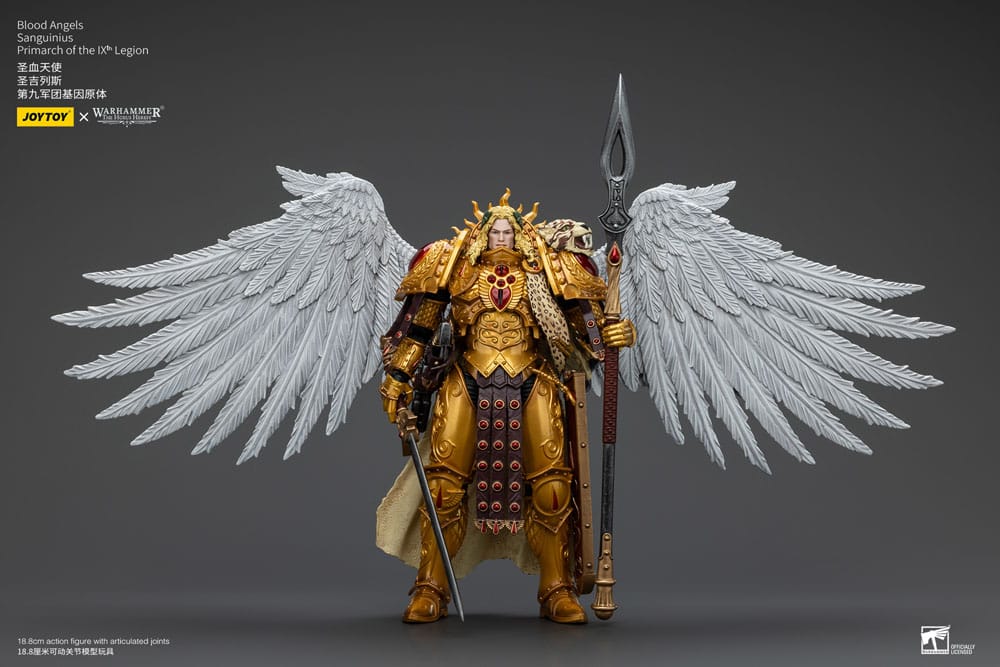 Warhammer The Horus Heresy Actionfigur 1/18 Blood Angels Sanguinius Primarch of the IXth Legion 19 cm     - Preorder - ETA: 10.08.2026