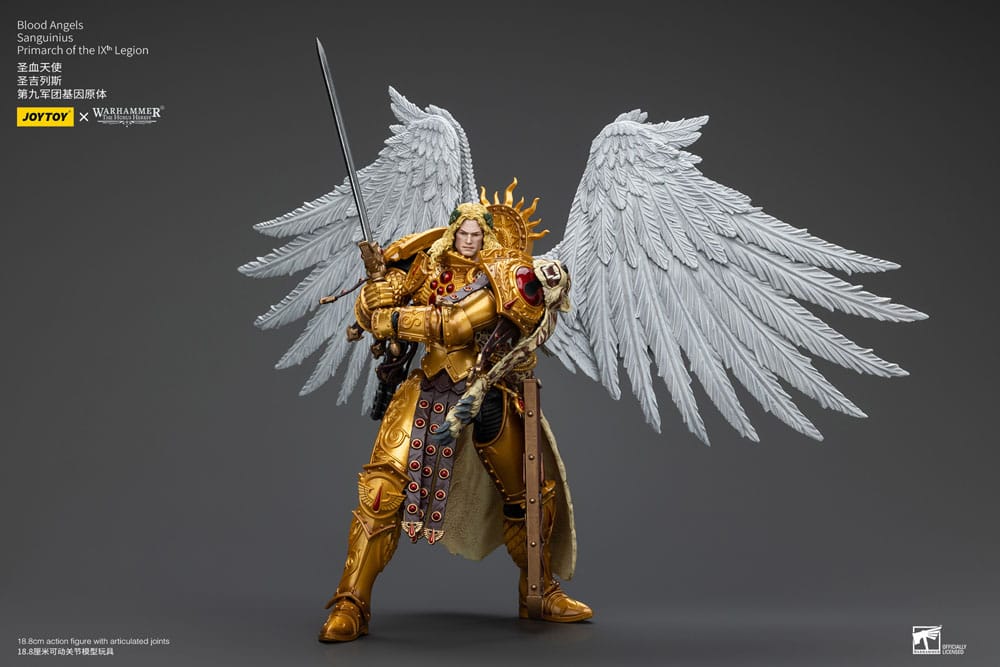 Warhammer The Horus Heresy Actionfigur 1/18 Blood Angels Sanguinius Primarch of the IXth Legion 19 cm     - Preorder - ETA: 10.08.2026