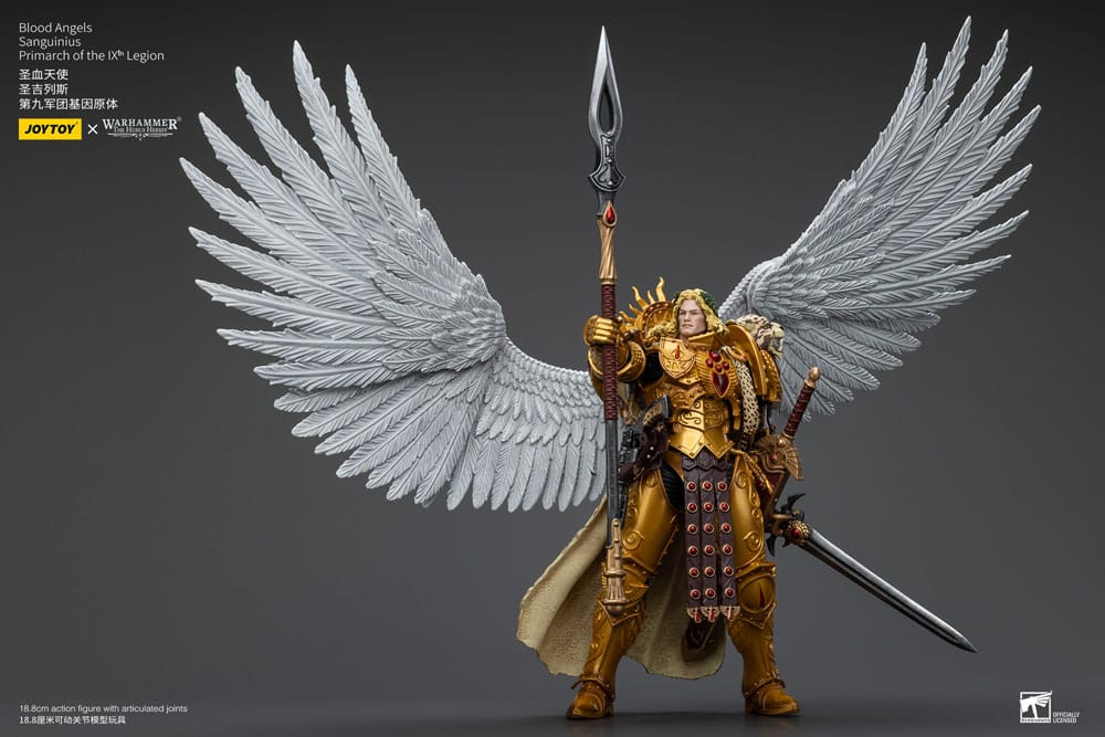 Warhammer The Horus Heresy Actionfigur 1/18 Blood Angels Sanguinius Primarch of the IXth Legion 19 cm     - Preorder - ETA: 10.08.2026