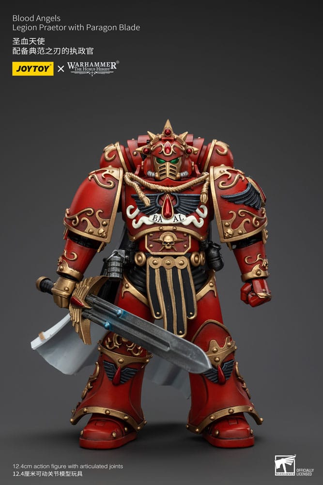 Warhammer The Horus Heresy Actionfigur 1/18 Blood Angels Legion Praetor with Paragon Blade 13 cm       - Versand: 5-7 Tage nach Bestellung