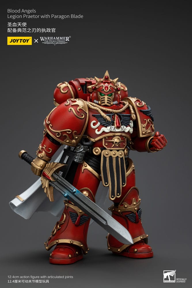 Warhammer The Horus Heresy Actionfigur 1/18 Blood Angels Legion Praetor with Paragon Blade 13 cm       - Versand: 5-7 Tage nach Bestellung