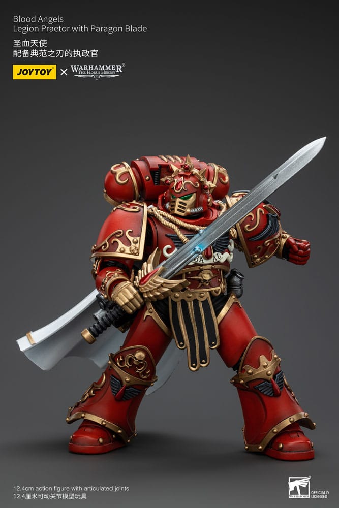 Warhammer The Horus Heresy Actionfigur 1/18 Blood Angels Legion Praetor with Paragon Blade 13 cm       - Versand: 5-7 Tage nach Bestellung