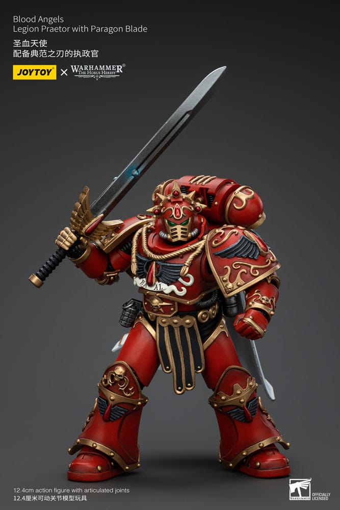Warhammer The Horus Heresy Actionfigur 1/18 Blood Angels Legion Praetor with Paragon Blade 13 cm       - Versand: 5-7 Tage nach Bestellung