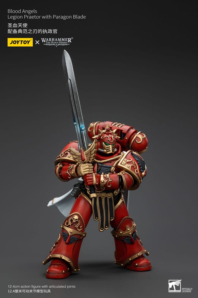 Warhammer The Horus Heresy Actionfigur 1/18 Blood Angels Legion Praetor with Paragon Blade 13 cm       - Versand: 5-7 Tage nach Bestellung