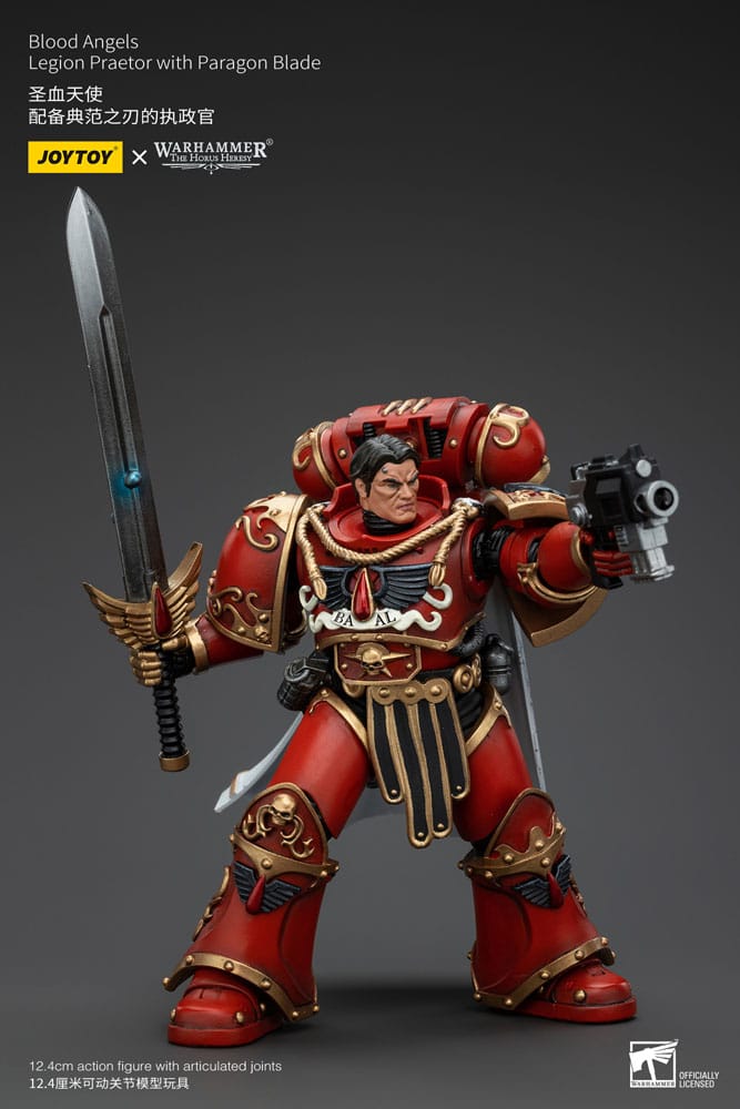 Warhammer The Horus Heresy Actionfigur 1/18 Blood Angels Legion Praetor with Paragon Blade 13 cm       - Versand: 5-7 Tage nach Bestellung