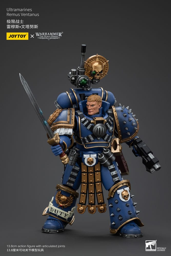 Warhammer The Horus Heresy Actionfigur 1/18 Ultramarines Remus Ventanus 14 cm   - Versand: 5-7 Tage nach Bestellung