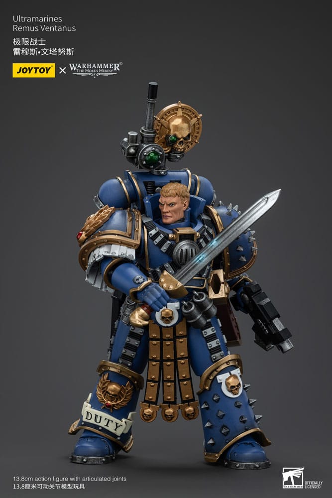 Warhammer The Horus Heresy Actionfigur 1/18 Ultramarines Remus Ventanus 14 cm   - Versand: 5-7 Tage nach Bestellung