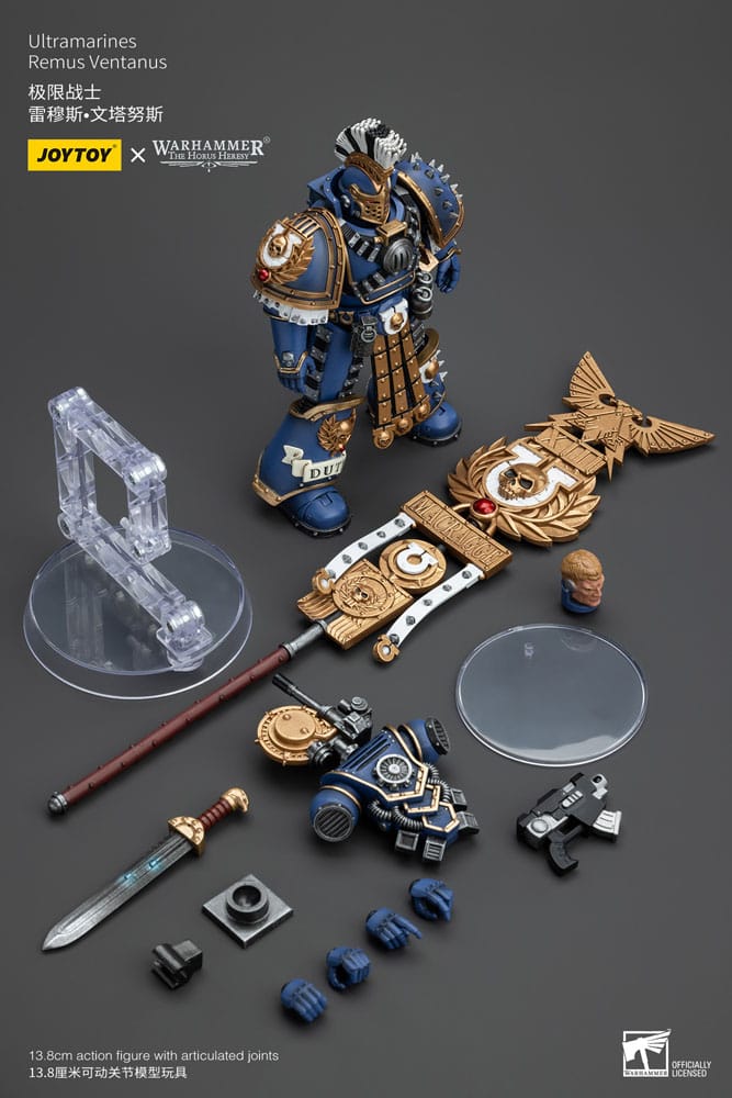 Warhammer The Horus Heresy Actionfigur 1/18 Ultramarines Remus Ventanus 14 cm   - Versand: 5-7 Tage nach Bestellung