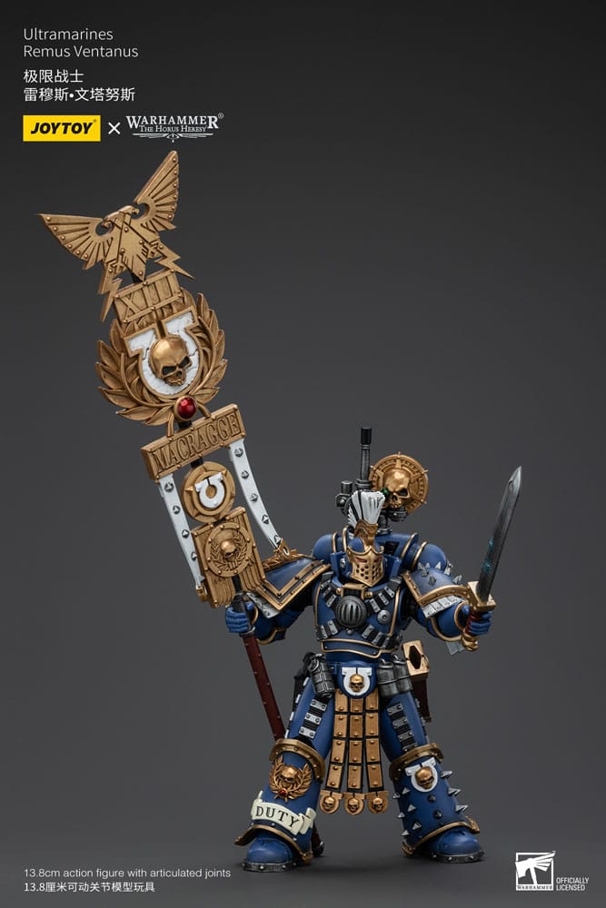 Warhammer The Horus Heresy Actionfigur 1/18 Ultramarines Remus Ventanus 14 cm   - Versand: 5-7 Tage nach Bestellung