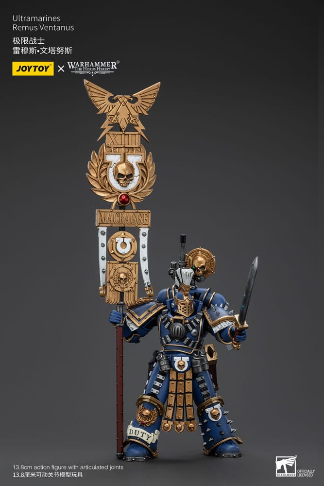 Warhammer The Horus Heresy Actionfigur 1/18 Ultramarines Remus Ventanus 14 cm   - Versand: 5-7 Tage nach Bestellung