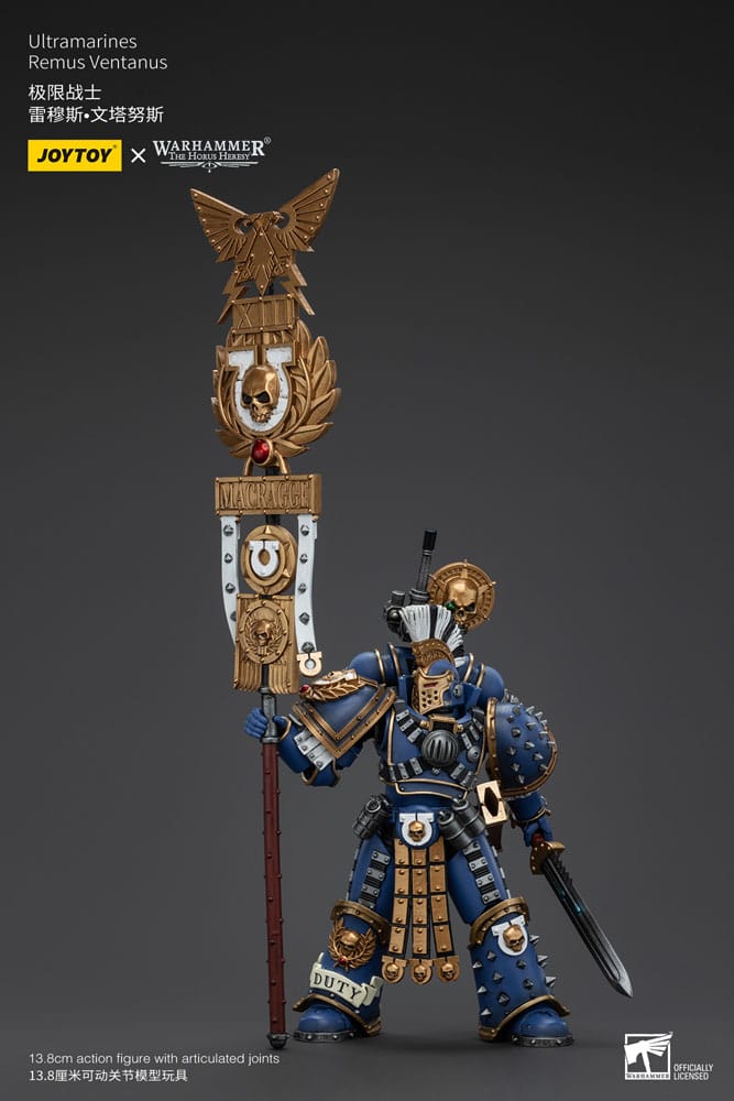 Warhammer The Horus Heresy Actionfigur 1/18 Ultramarines Remus Ventanus 14 cm   - Versand: 5-7 Tage nach Bestellung