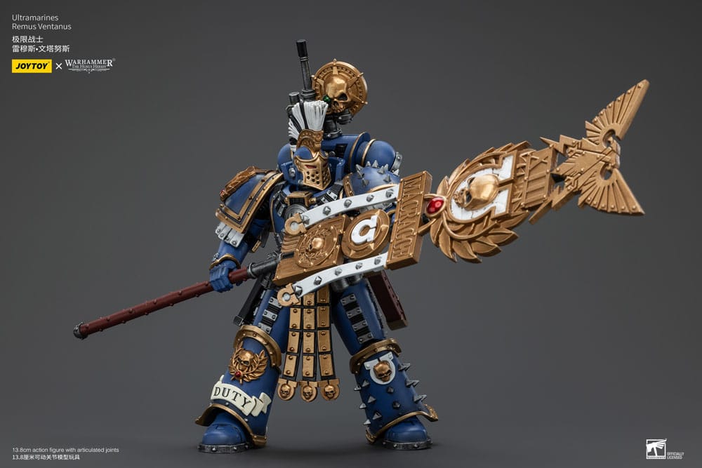 Warhammer The Horus Heresy Actionfigur 1/18 Ultramarines Remus Ventanus 14 cm   - Versand: 5-7 Tage nach Bestellung