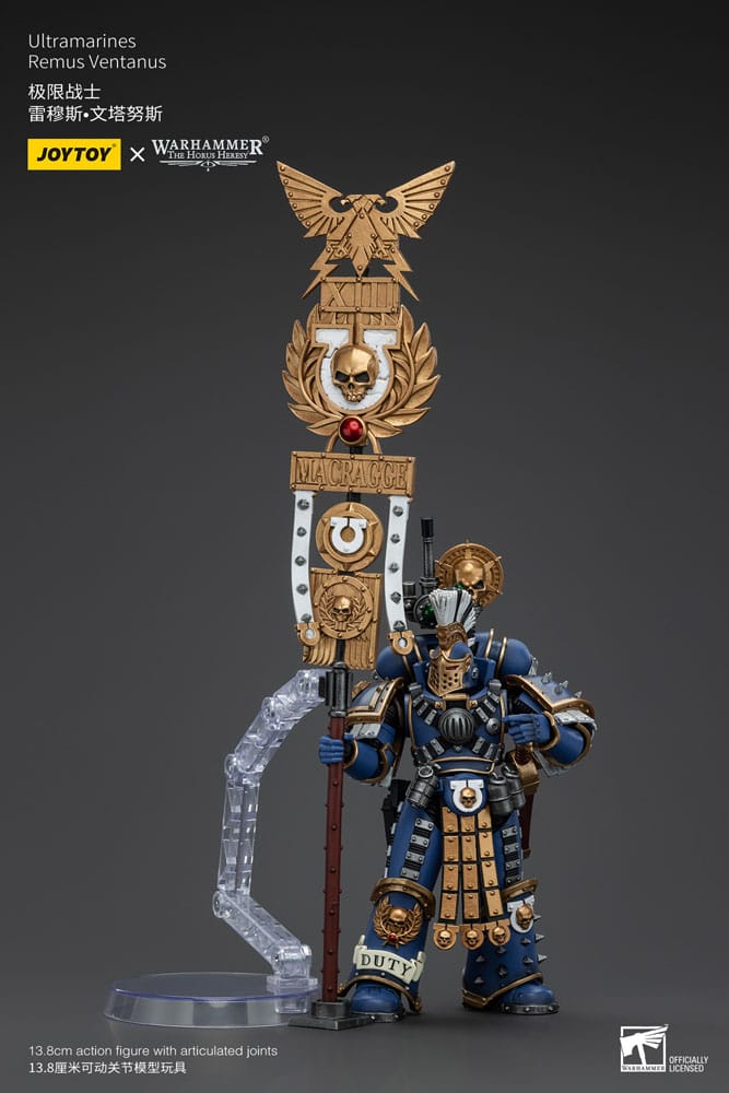 Warhammer The Horus Heresy Actionfigur 1/18 Ultramarines Remus Ventanus 14 cm   - Versand: 5-7 Tage nach Bestellung