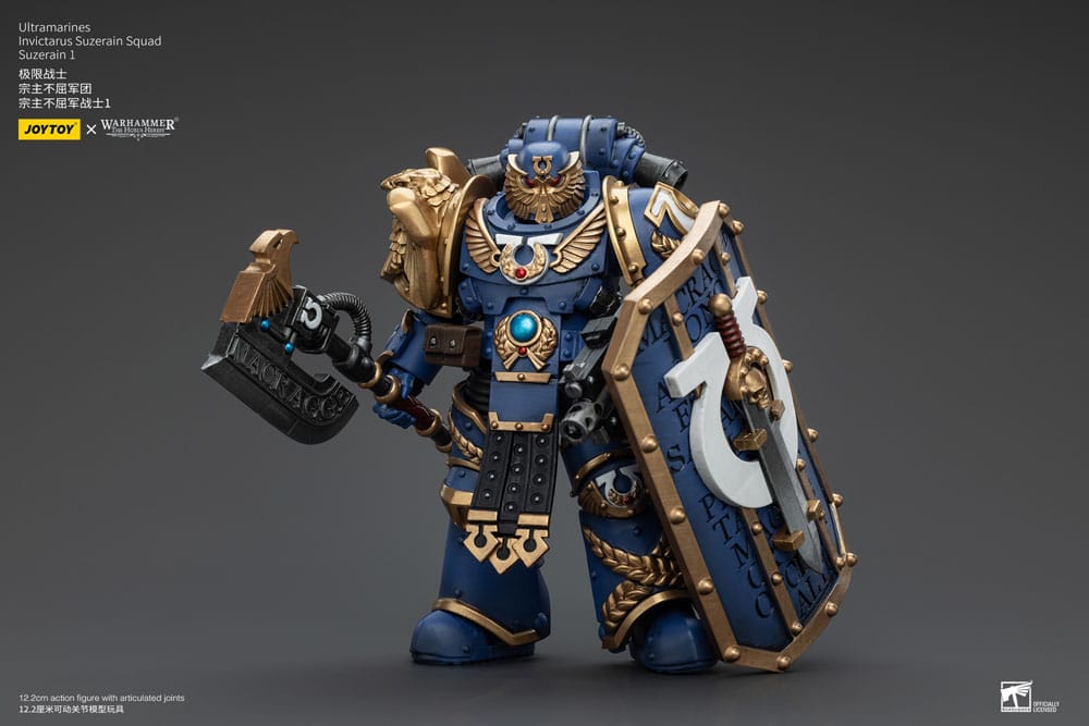 Warhammer The Horus Heresy Actionfigur 1/18 Ultramarines Invictarus Suzerain Squad Suzerain 1 12 cm    - Versand: 5-7 Tage nach Bestellung
