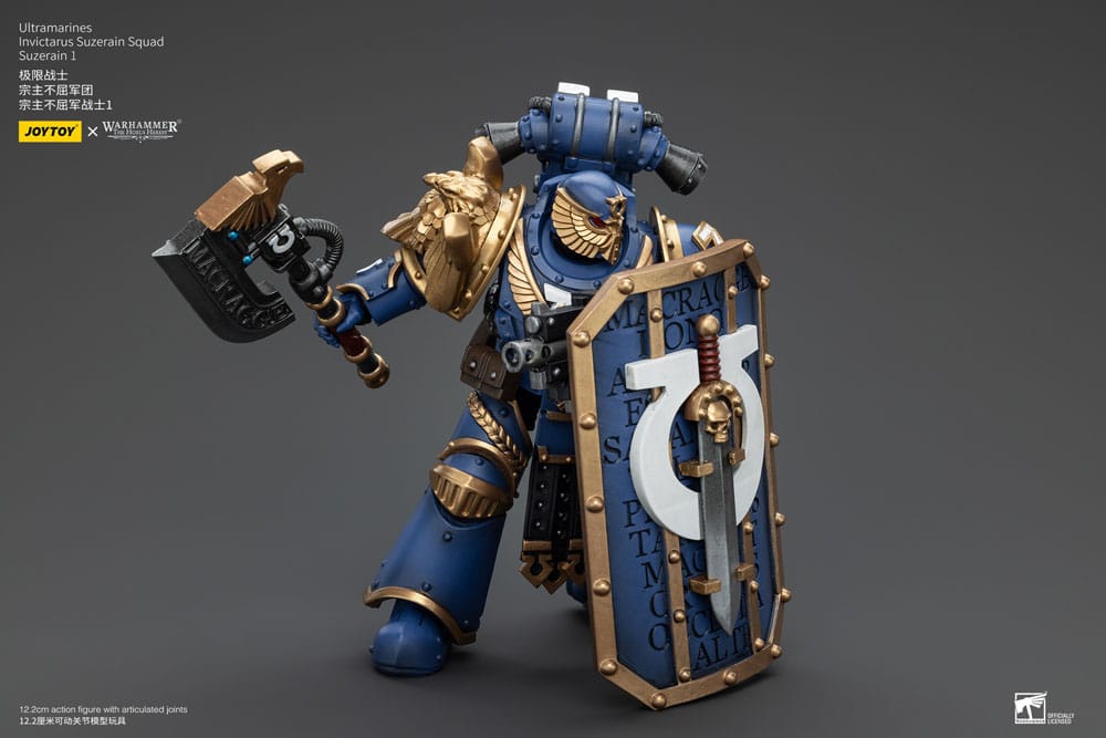 Warhammer The Horus Heresy Actionfigur 1/18 Ultramarines Invictarus Suzerain Squad Suzerain 1 12 cm    - Versand: 5-7 Tage nach Bestellung