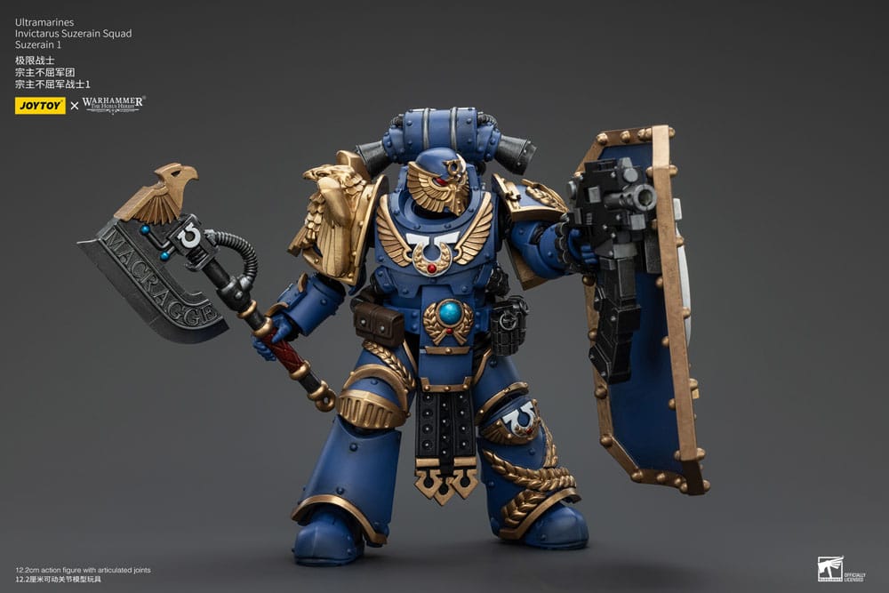 Warhammer The Horus Heresy Actionfigur 1/18 Ultramarines Invictarus Suzerain Squad Suzerain 1 12 cm    - Versand: 5-7 Tage nach Bestellung