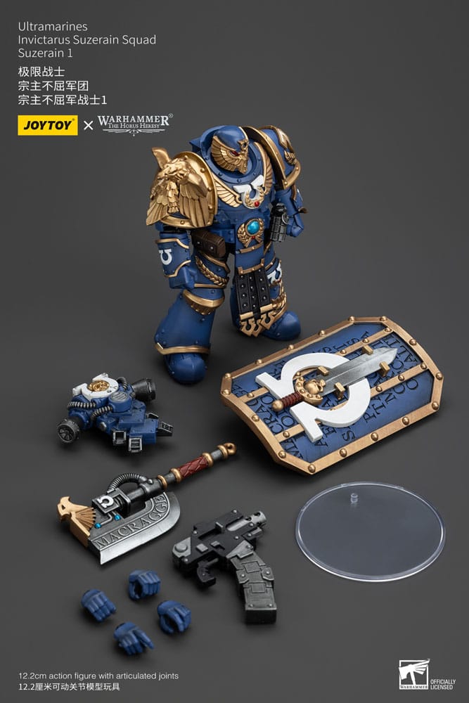Warhammer The Horus Heresy Actionfigur 1/18 Ultramarines Invictarus Suzerain Squad Suzerain 1 12 cm    - Versand: 5-7 Tage nach Bestellung