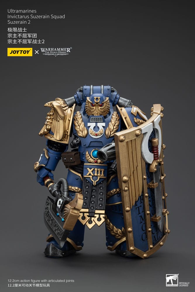 Warhammer The Horus Heresy Actionfigur 1/18 Ultramarines Invictarus Suzerain Squad Suzerain 2 12 cm    - Versand: 5-7 Tage nach Bestellung