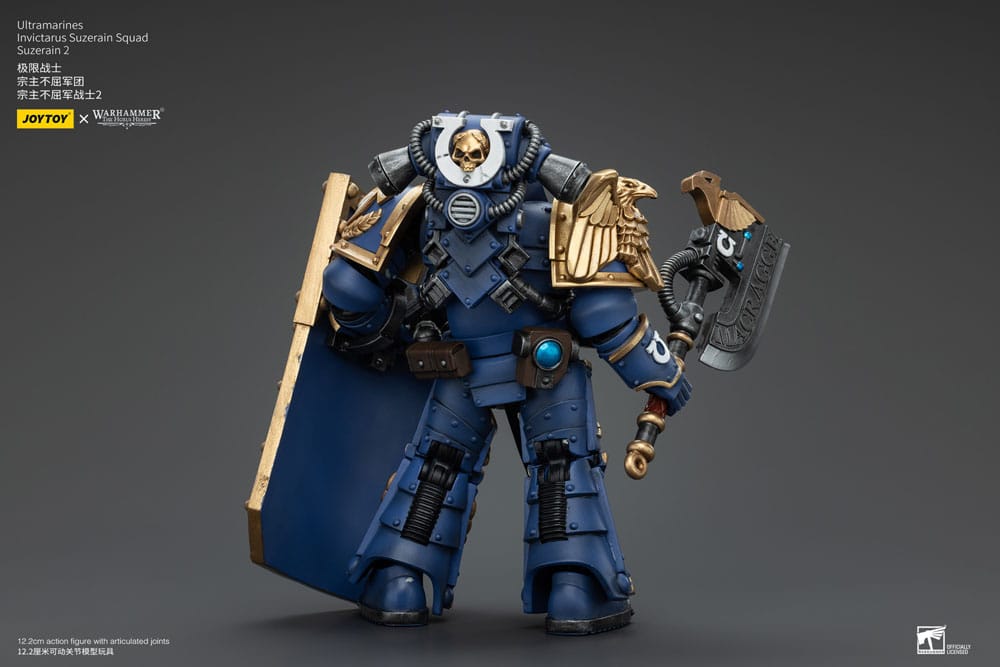 Warhammer The Horus Heresy Actionfigur 1/18 Ultramarines Invictarus Suzerain Squad Suzerain 2 12 cm    - Versand: 5-7 Tage nach Bestellung