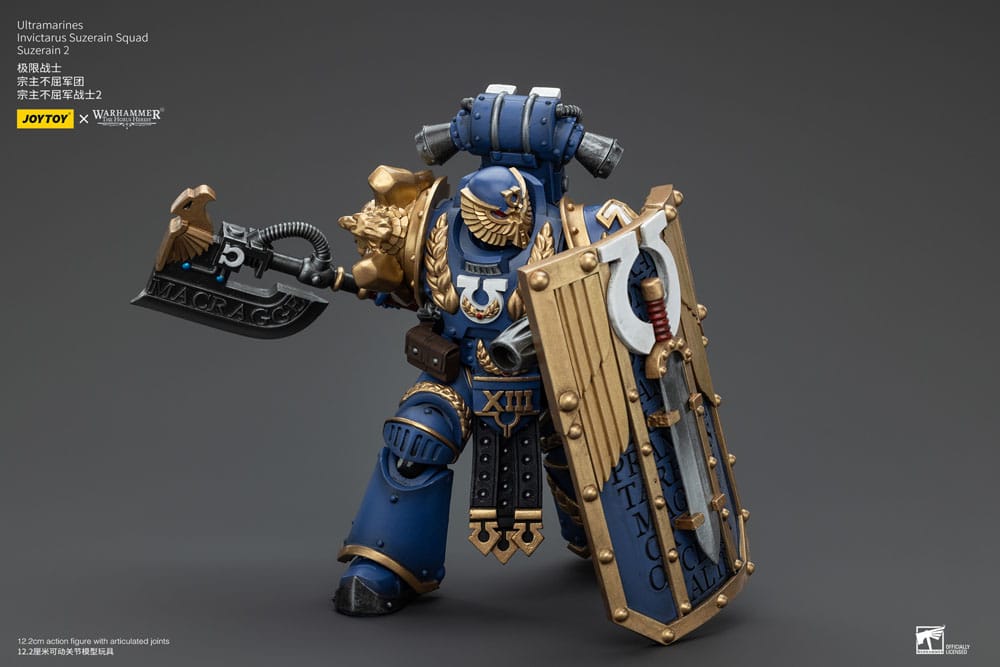 Warhammer The Horus Heresy Actionfigur 1/18 Ultramarines Invictarus Suzerain Squad Suzerain 2 12 cm    - Versand: 5-7 Tage nach Bestellung