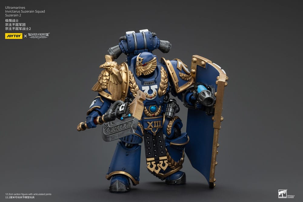 Warhammer The Horus Heresy Actionfigur 1/18 Ultramarines Invictarus Suzerain Squad Suzerain 2 12 cm    - Versand: 5-7 Tage nach Bestellung