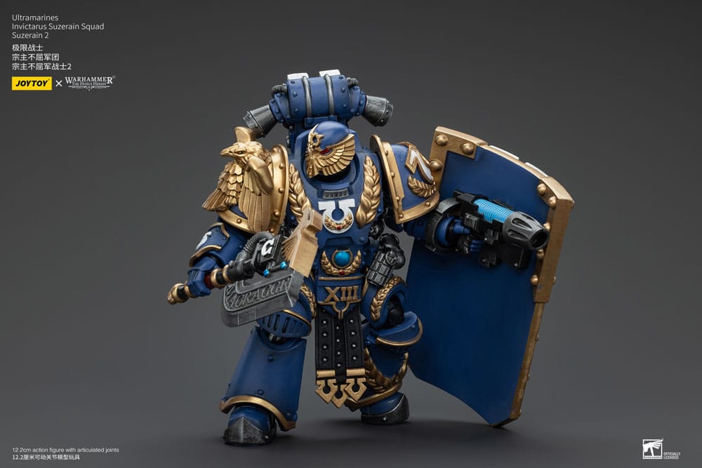 Warhammer The Horus Heresy Actionfigur 1/18 Ultramarines Invictarus Suzerain Squad Suzerain 2 12 cm    - Versand: 5-7 Tage nach Bestellung