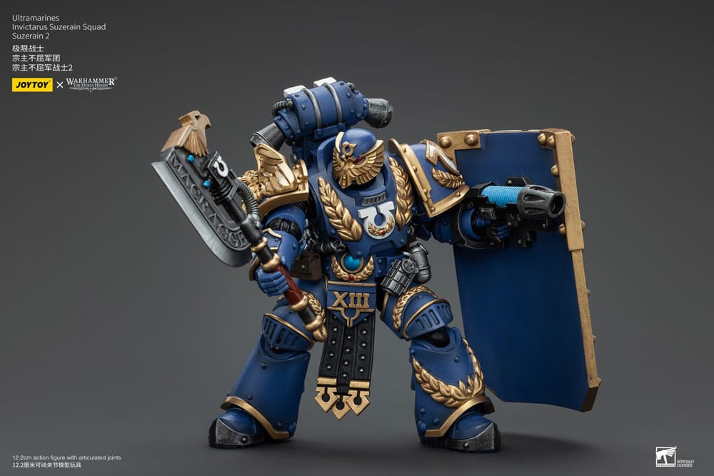 Warhammer The Horus Heresy Actionfigur 1/18 Ultramarines Invictarus Suzerain Squad Suzerain 2 12 cm    - Versand: 5-7 Tage nach Bestellung