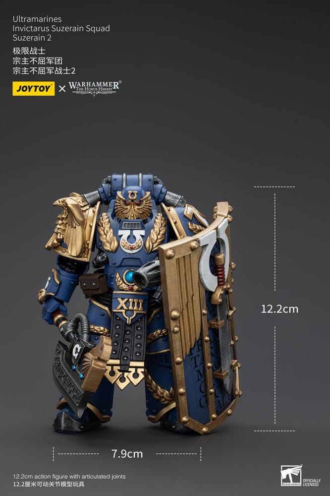 Warhammer The Horus Heresy Actionfigur 1/18 Ultramarines Invictarus Suzerain Squad Suzerain 2 12 cm    - Versand: 5-7 Tage nach Bestellung