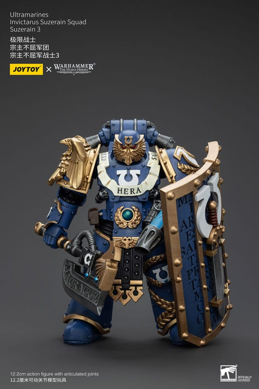 Warhammer The Horus Heresy Actionfigur 1/18 Ultramarines Invictarus Suzerain Squad Suzerain 3 12 cm    - Versand: 5-7 Tage nach Bestellung