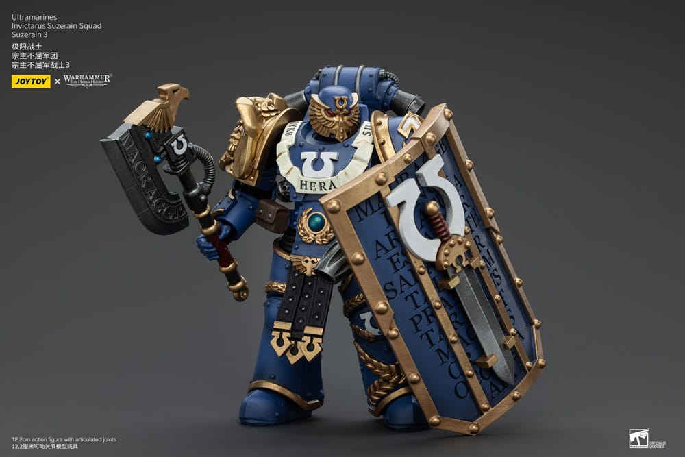 Warhammer The Horus Heresy Actionfigur 1/18 Ultramarines Invictarus Suzerain Squad Suzerain 3 12 cm    - Versand: 5-7 Tage nach Bestellung