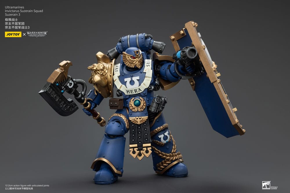 Warhammer The Horus Heresy Actionfigur 1/18 Ultramarines Invictarus Suzerain Squad Suzerain 3 12 cm    - Versand: 5-7 Tage nach Bestellung