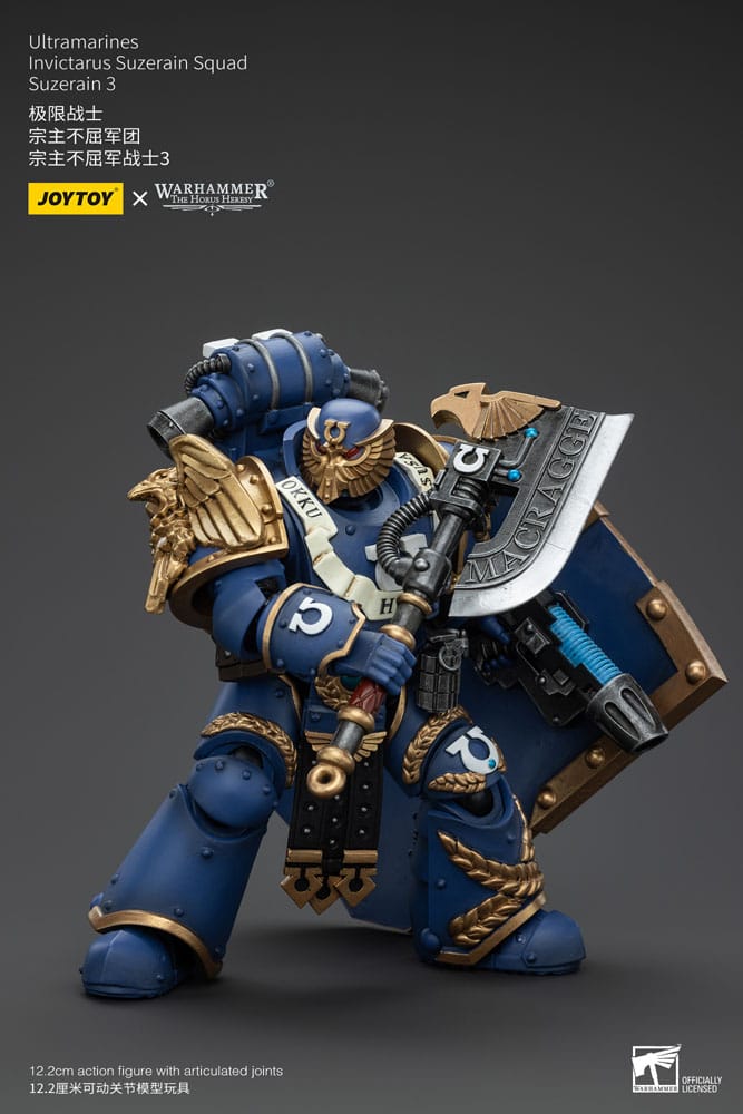 Warhammer The Horus Heresy Actionfigur 1/18 Ultramarines Invictarus Suzerain Squad Suzerain 3 12 cm    - Versand: 5-7 Tage nach Bestellung