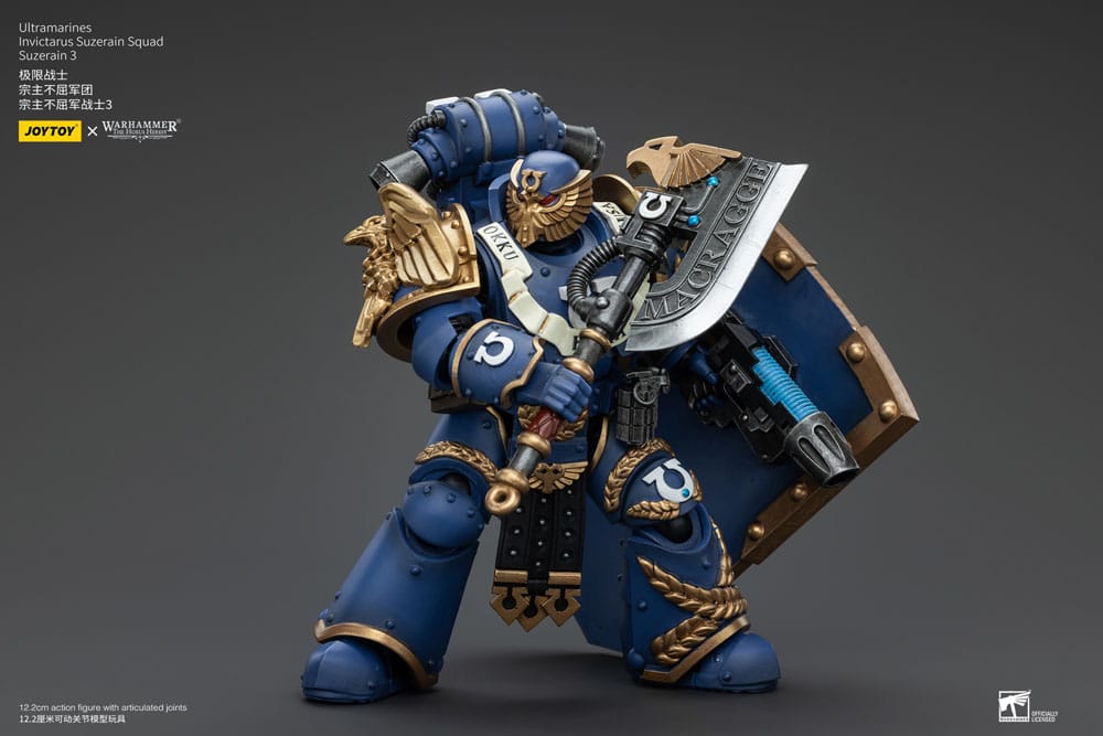 Warhammer The Horus Heresy Actionfigur 1/18 Ultramarines Invictarus Suzerain Squad Suzerain 3 12 cm    - Versand: 5-7 Tage nach Bestellung