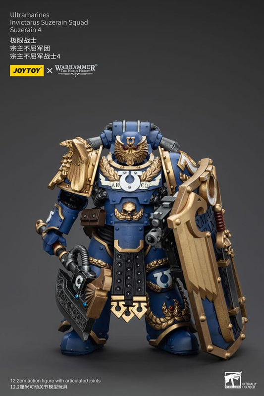 Warhammer The Horus Heresy Actionfigur 1/18 Ultramarines Invictarus Suzerain Squad Suzerain 4 12 cm    - Versand: 5-7 Tage nach Bestellung